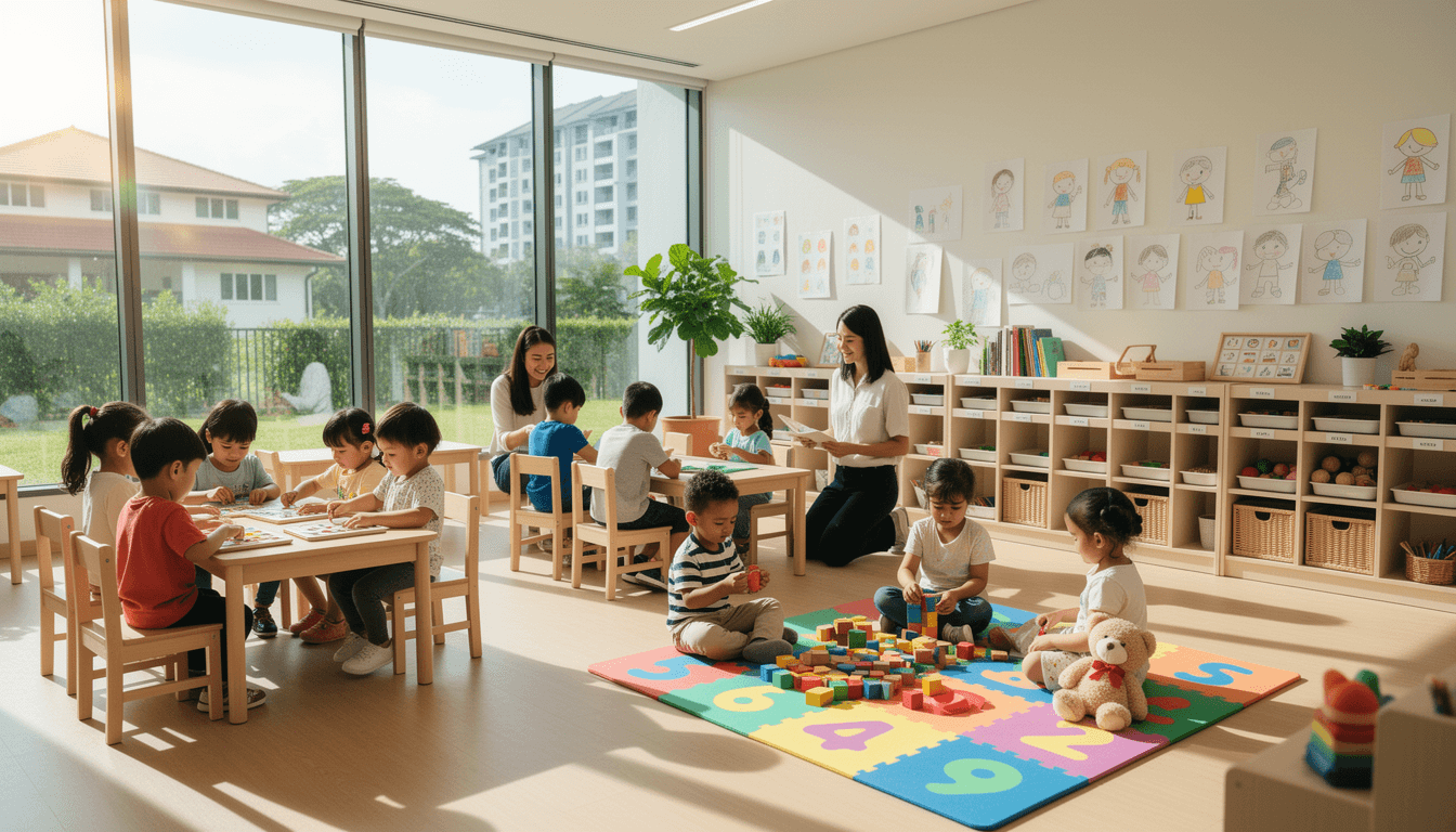 Featured image for Top 8 Childcare Options in Woodlands That Parents Love - Confinement care guide